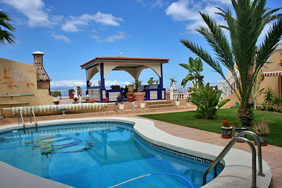 Apartment auf Teneriffa - Puerto Santiago - Blick auf Pool