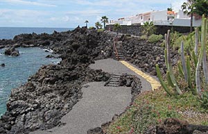 Die Costa del Silencio am Meer von Teneriffa