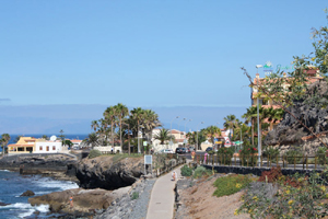 An der Küste bei La Caleta auf Teneriffa