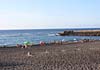 Blick auf den Playa Jardin in Puerto de la Cruz
