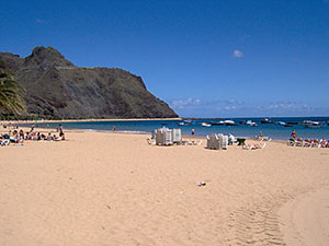 Blick auf den Strand 