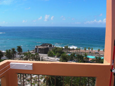 Studio in Puerto de la Cruz - Blick auf das Meer