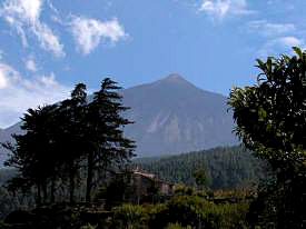 Ausflugs zum Teide Nationalpark mit Blick auf den 