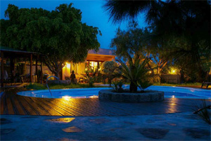 Ferienfinca mit Pool, Casas und Ferienwohnungen in Granadilla / oberhalb von El Medano