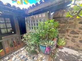 Blick aufs Haus