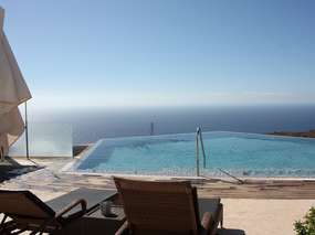 5 Pers. Ferienhaus | Hacienda mit WLAN, Infinitypool, Spa, Sauna & Jacuzzi