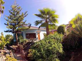 Blick aufs Haus