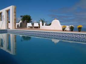 Ferinhaus: Pool beheizt, Meerblick