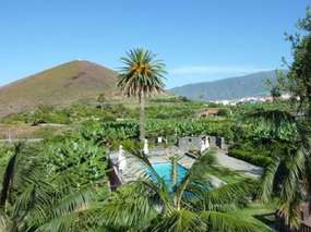 FeWo auf Finca mit Garten, Pool, Meerblick & WiFi - Frühstück auf Wunsch/Orotavatal