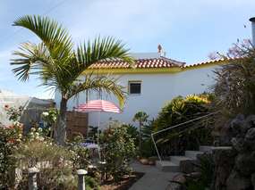 Blick aufs Haus