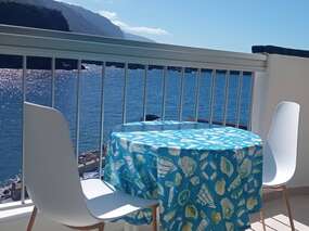 Strandwohnung mit Meerblick-Balkon