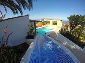 La Orotava: Studio auf Finca, Pool