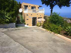 Blick aufs Haus
