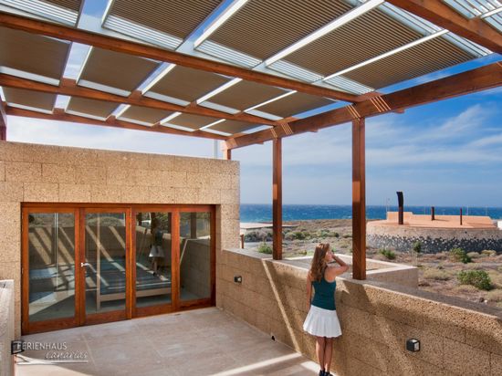 Casas Bioclimaticas 6 Personen Haus Mit Meerblick Bei El Medano