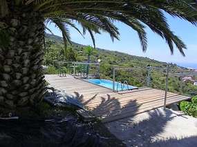 Meerblick-FeWo - ruhige Finca +Pool