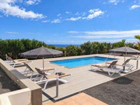 Modernes Finca-Haus - Pool beheizt