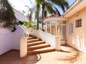 Blick aufs Haus