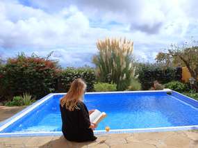 Haus 3 mit Pool beheizt + Grill