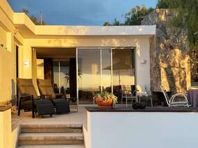 Ruhiges Ferienhaus mit Meerblick