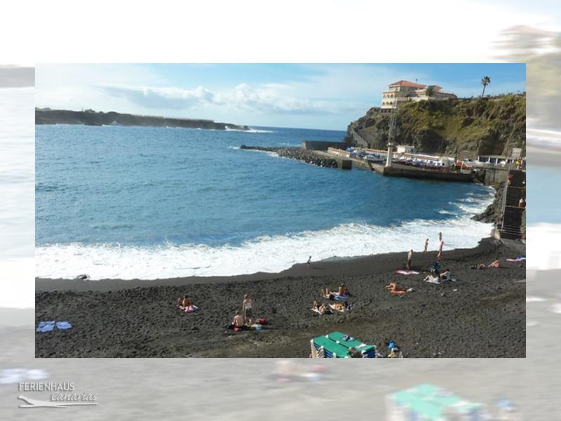 Geschützte Badebucht Playa San Marcos