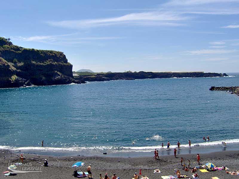 Badebucht mit feinem Sandstrand der Sandstrand Playa san Marcos