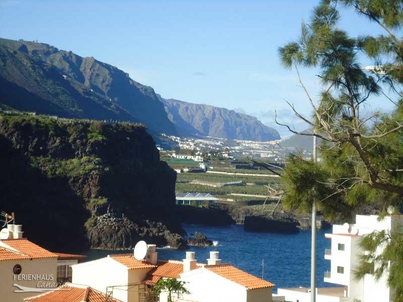 der Ort San Marcos mit dem Sandstrand Playa san Marcos