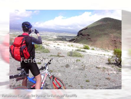 Radfahrer auf Teneriffa