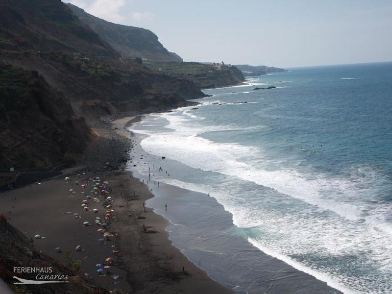 Playa Socorro Blick in Richtung Westen
