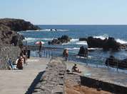 Meerwasserbecken in Alcala an der Südwest Küste von Teneriffa
