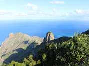 Blick auf die Bergwelt von Tenriffa