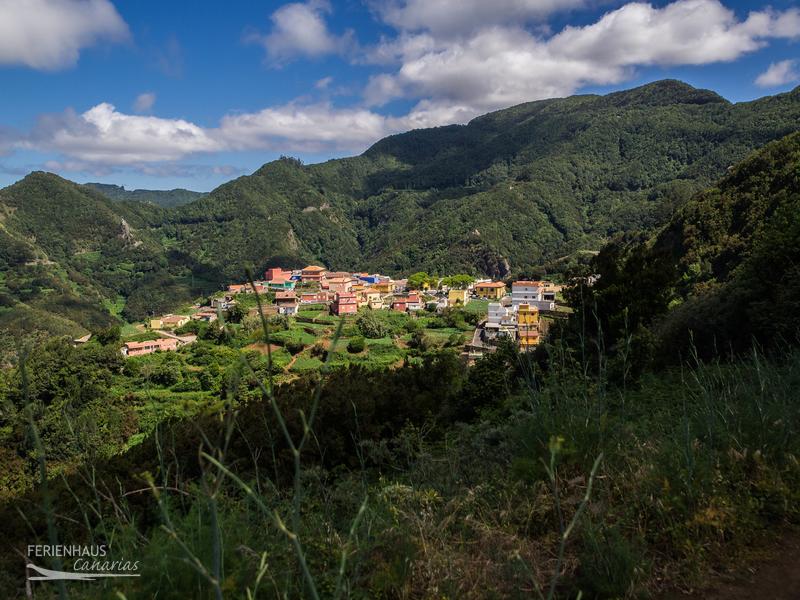 Bergdorf auf Teneriffa