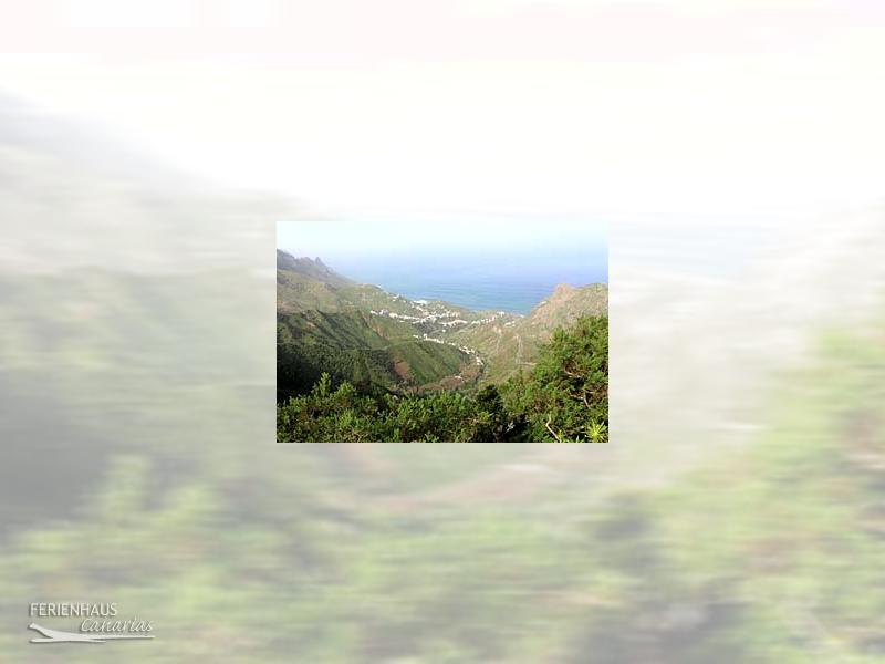 Blick auf die Nordküste vom Anagagebirge