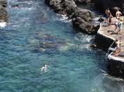 Blick auf die Meerwasserbecken in Garachico Blick auf die Meerwasserbecken in Garachico