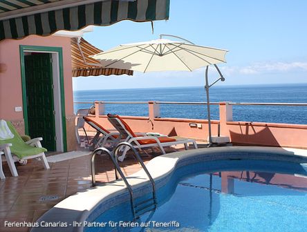 Ferienhaus mit Pool in Playa San Juan
