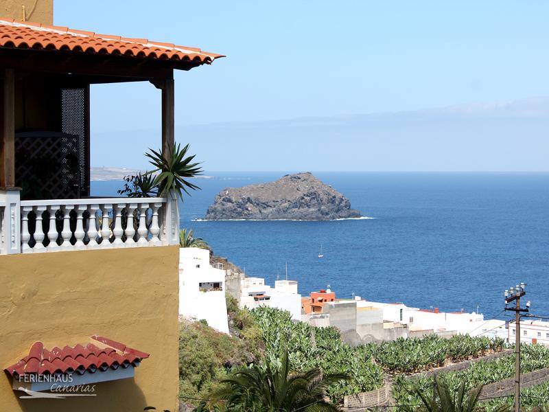 Blick aufs Meer in Garachico