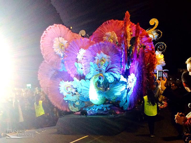 Karnevalskönigin in Puerto Karnevalskönigin in Puerto