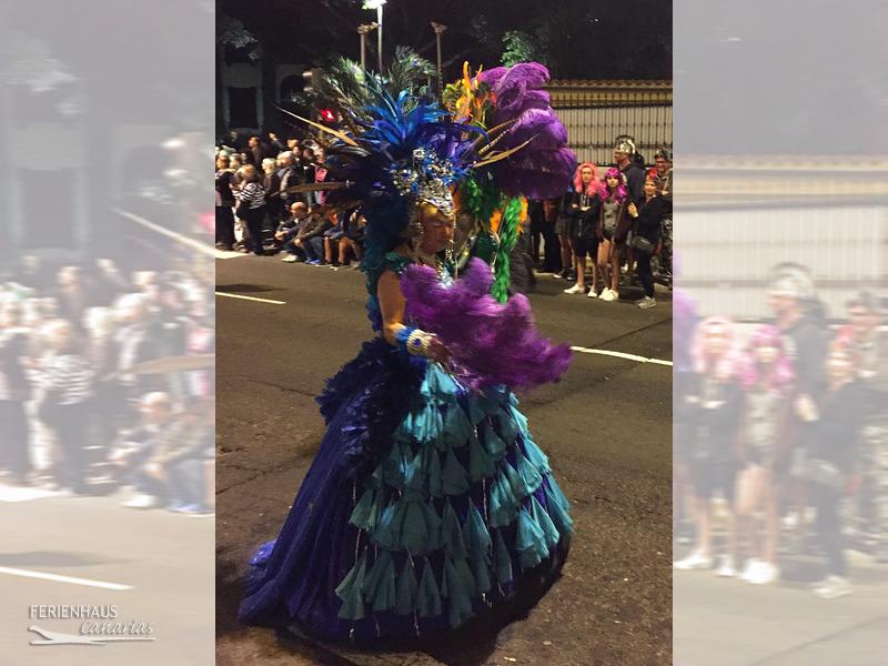 Karnevalskostüm auf Teneriffa Karnevalskostüm auf Teneriffa
