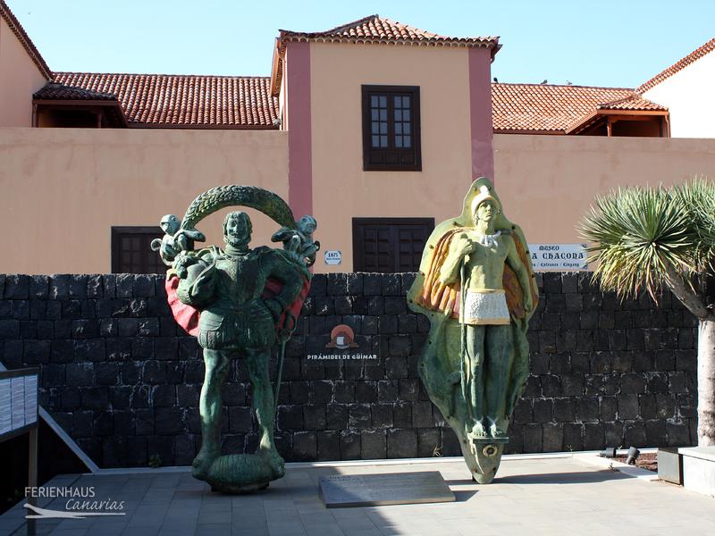 Innenhof der Pyramiden von Güimar Innenhof der Pyramiden von Güimar