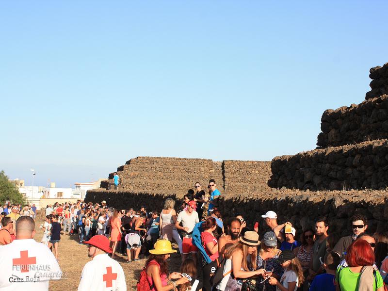 Blick auf die Pyramide von Güimar Blick auf die Pyramide von Güimar