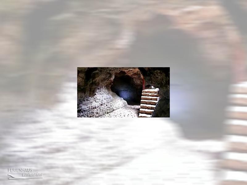 Blick in die Cueva de Viento in Icod de los Vinos Blick in die Cueva de Viento in Icod de los Vinos