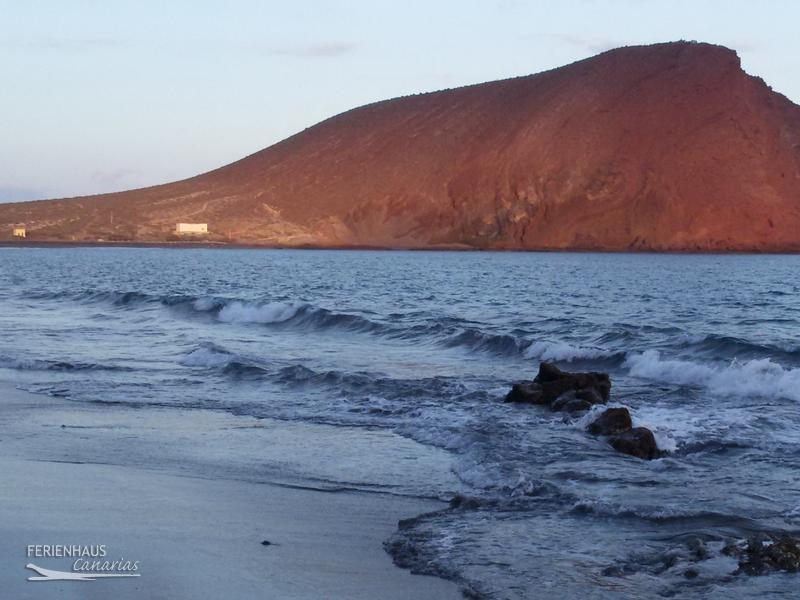 Der Montaña Rojo in El Medano