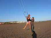 Kiten lernen in El Medano