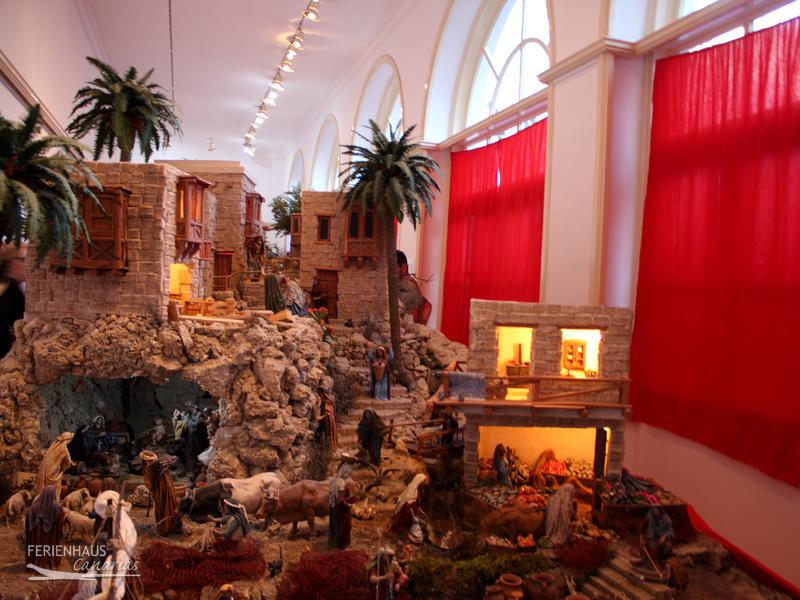 Blick auf die Krippe in La Orotava