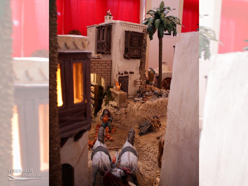 Blick auf die Krippe in La Orotava