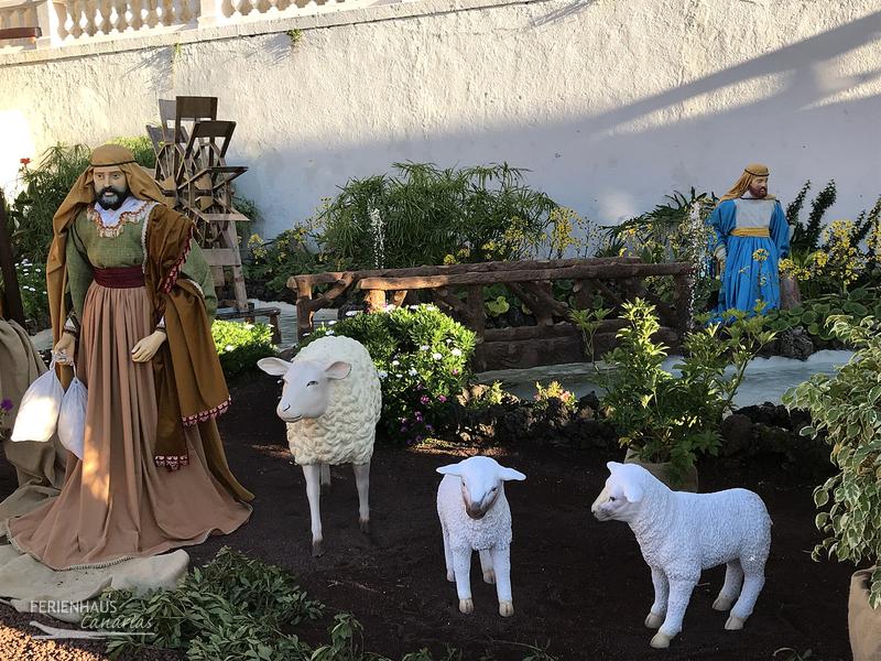 Krippen und Krippenspiel in La Orotava