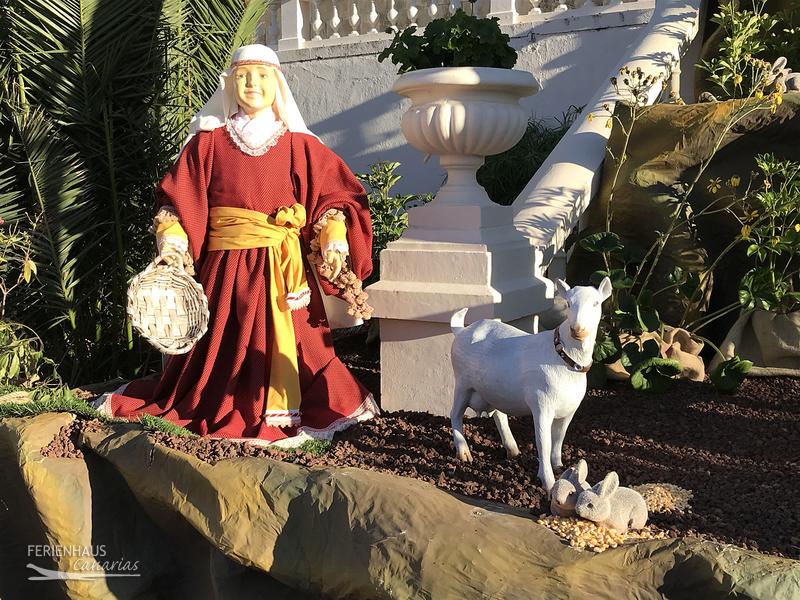 Krippen und Krippenspiel in La Orotava