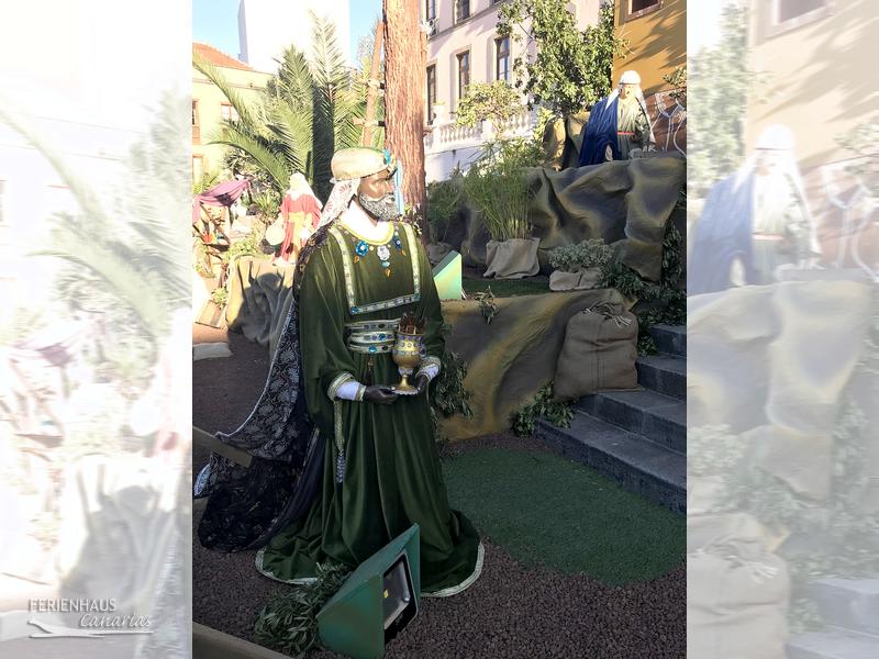 Krippen und Krippenspiel in La Orotava