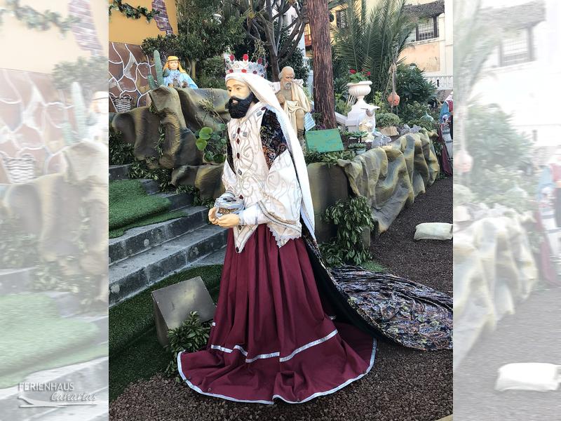 Krippen und Krippenspiel in La Orotava