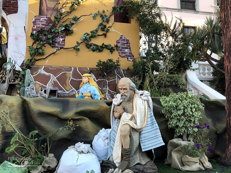 Krippen und Krippenspiel in La Orotava