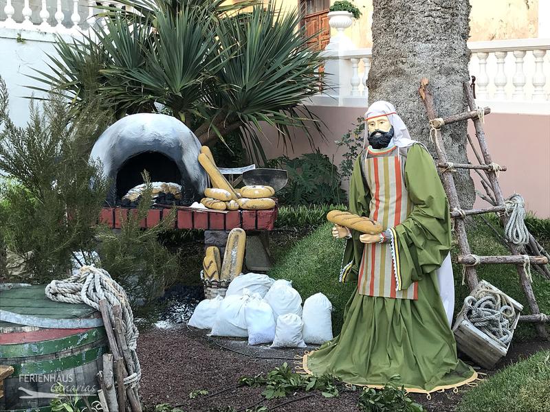 Krippen und Krippenspiel in La Orotava